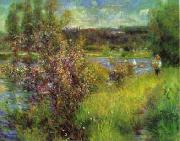 Pierre Renoir The Seine at Chatou China oil painting reproduction